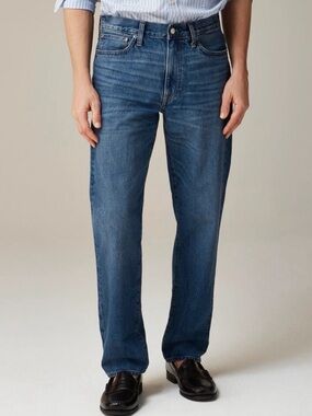 J Crew Classic Jean Straight Leg Denim Jeans Cotton Size 30x30